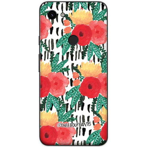 Bouffants and Broken Hearts Bouquets Print 3 Google Pixel 3a XL Skin
